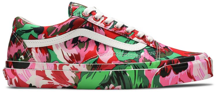 Kenzo x Vans OG Old Skool LX Floral Red