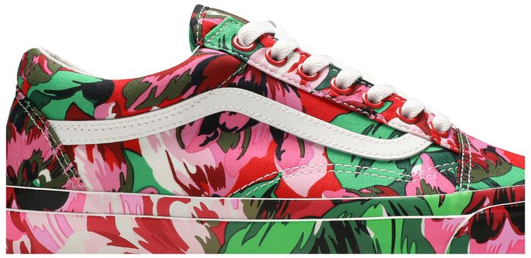 Kenzo x Vans OG Old Skool LX Floral Red