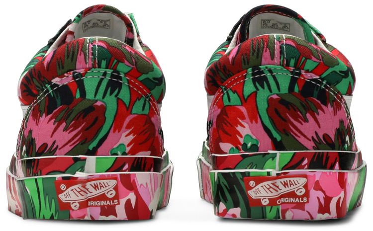 Kenzo x Vans OG Old Skool LX Floral Red