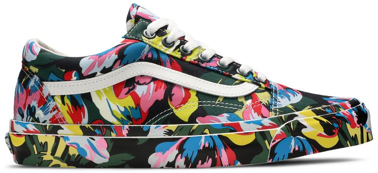 Kenzo x Vans OG Old Skool LX Floral Green