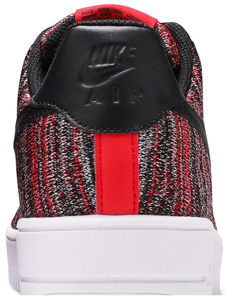 Nike Air Force 1 Flyknit 20 University Red Black