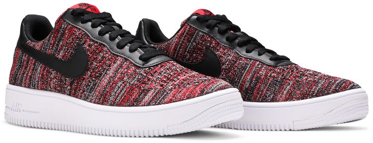 Nike Air Force 1 Flyknit 20 University Red Black