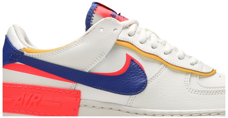 Nike Wmns Air Force 1 Shadow White Crimson Blue