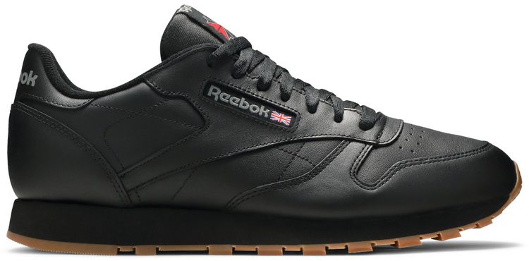 Reebok Classic Leather Black Gum