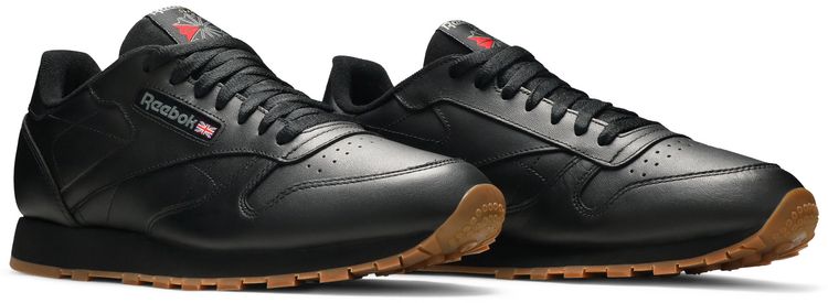 Reebok Classic Leather Black Gum
