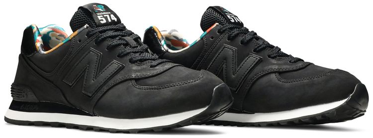 New Balance 574 Black Camo