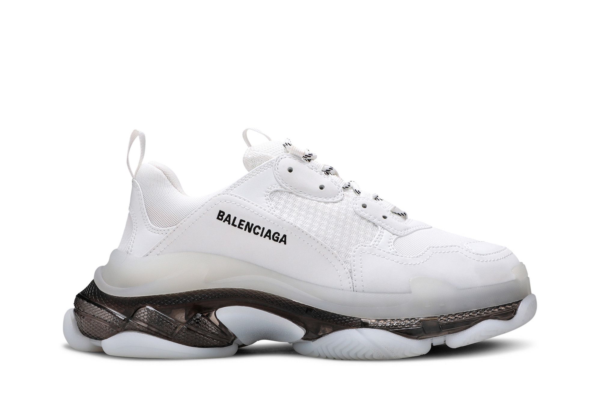 Buy Balenciaga Triple S Sneaker Clear Sole White Black 541624 W2FR2 9010 GOAT AU