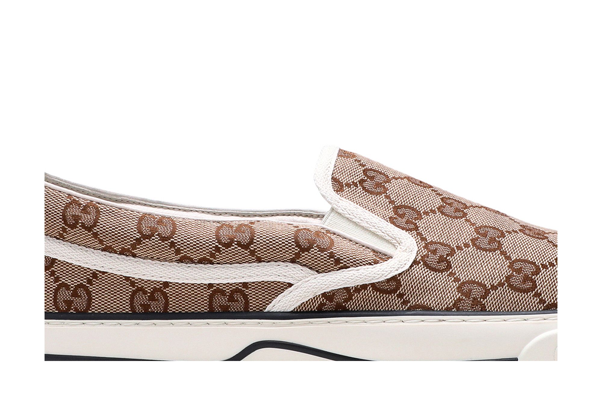 Buy Gucci Tennis 1977 Slip-On 'Beige Ebony' - 643489 2HK30