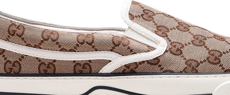 Gucci Tennis 1977 Slip On Beige Ebony