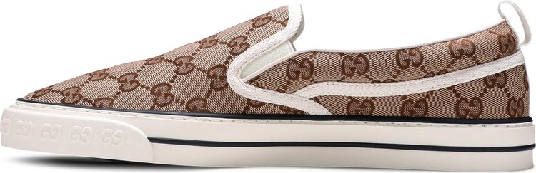 Gucci Tennis 1977 Slip On Beige Ebony