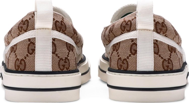 Gucci Tennis 1977 Slip On Beige Ebony