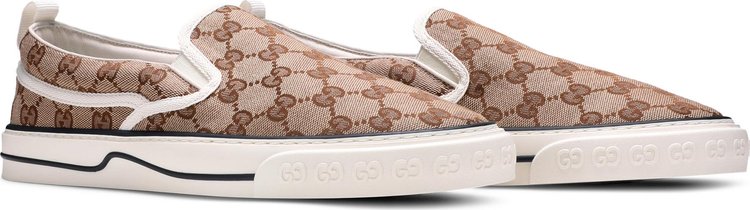 Gucci Tennis 1977 Slip On Beige Ebony