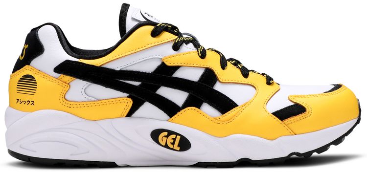 Asics Gel Diablo White Tai Chi Yellow