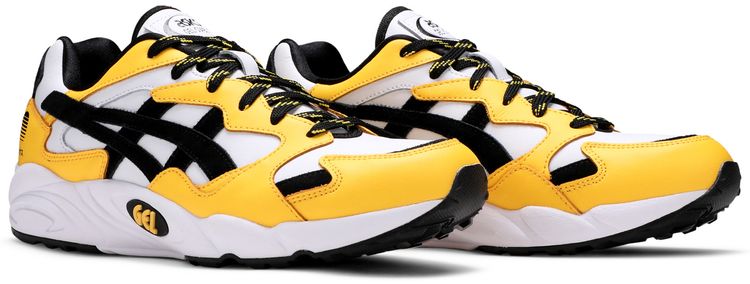 Asics Gel Diablo White Tai Chi Yellow