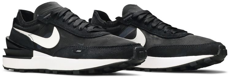 Wmns Waffle One Black White