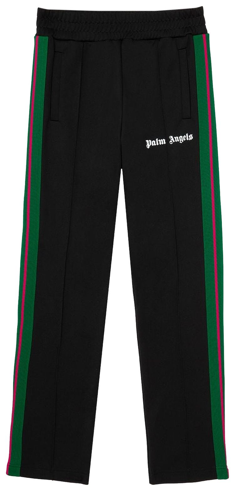 Palm Angels College Track Pants BlackWhite