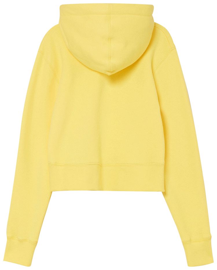 Palm Angels Bear Fitted Hoodie YellowBrown