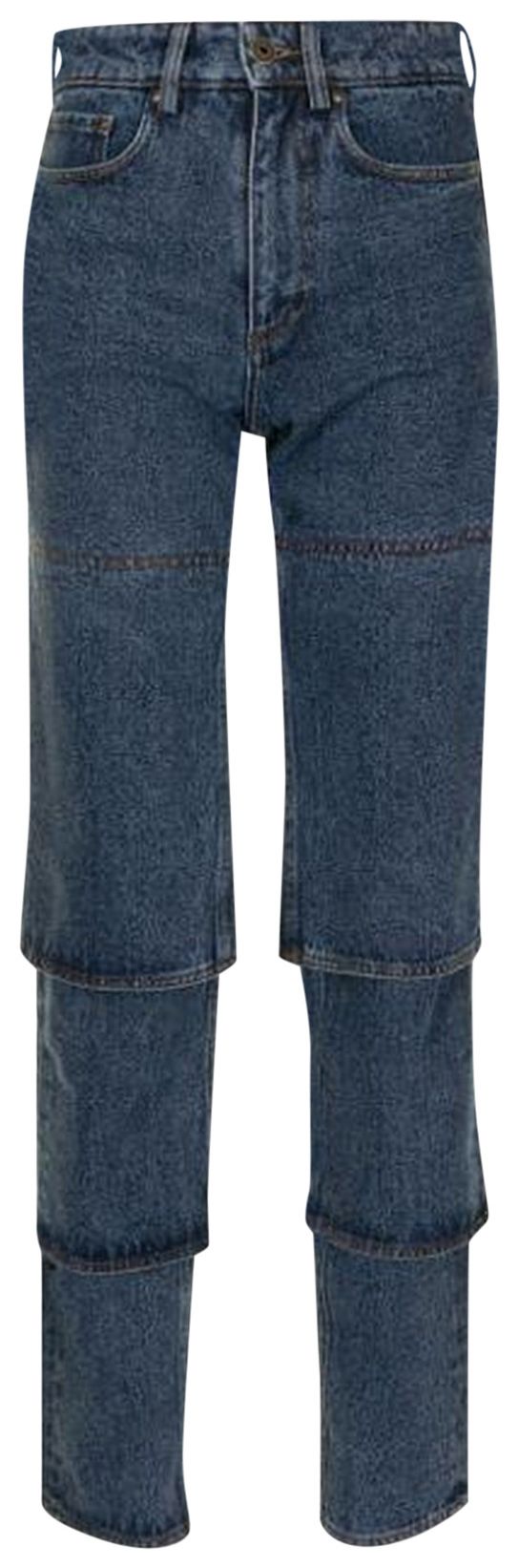 YProject Classic Multi Cuff Jean Navy