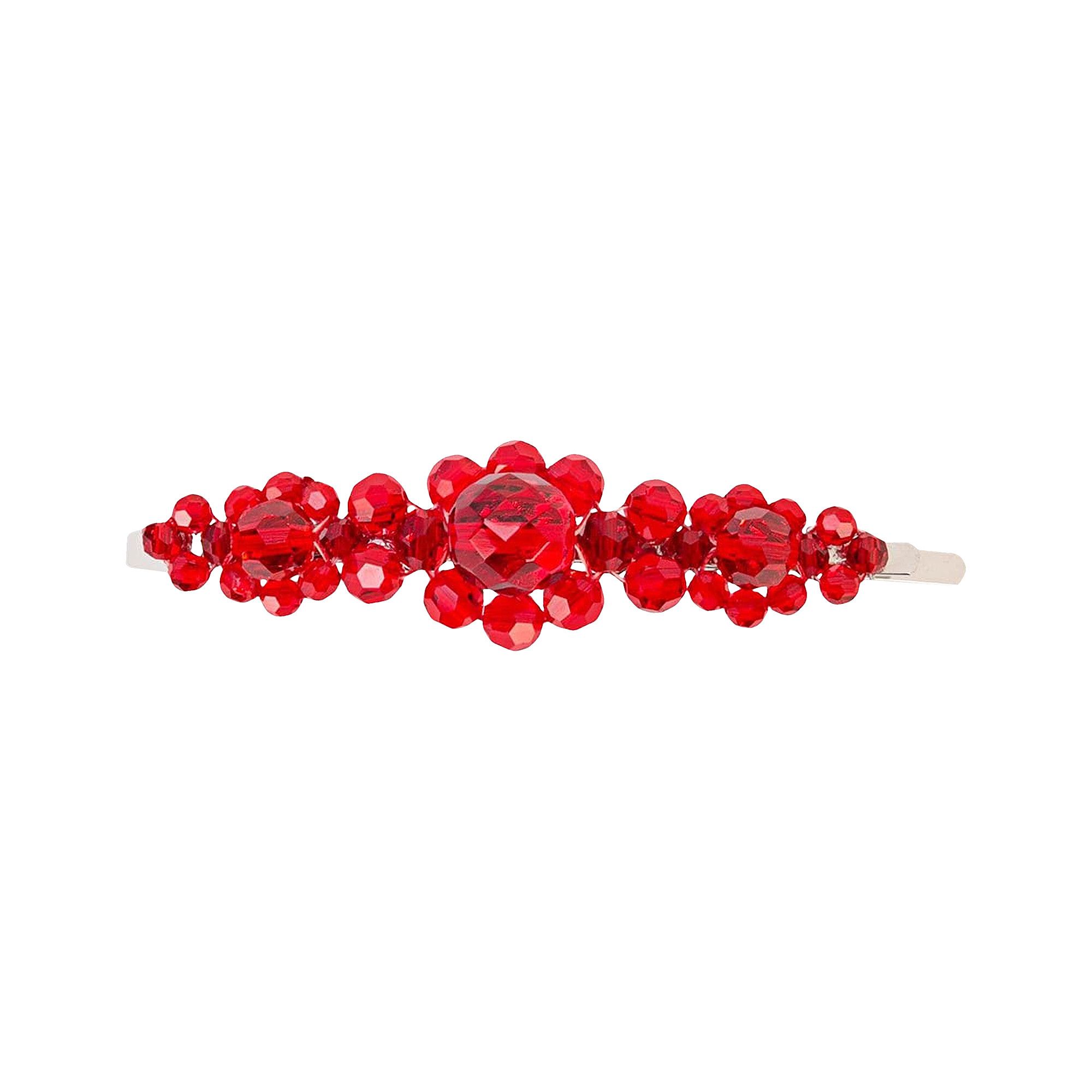 ディズニープリンセスのベビーグッズも大集合 Hair Flower Large Rocha Simone Buy Clip 0903 CLP3 - 'Red' ヘアアクセサリー