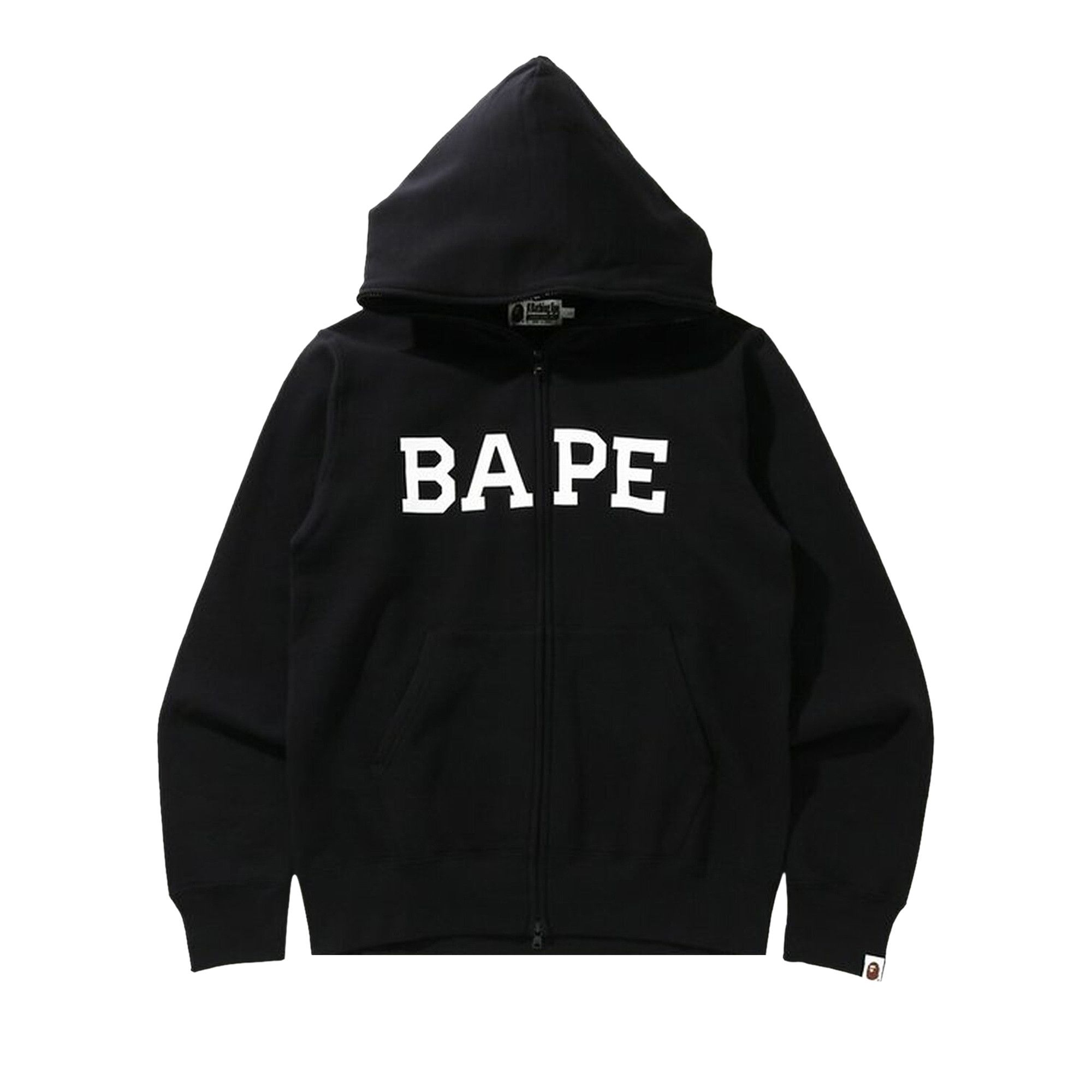 Bape jacket black and white shop