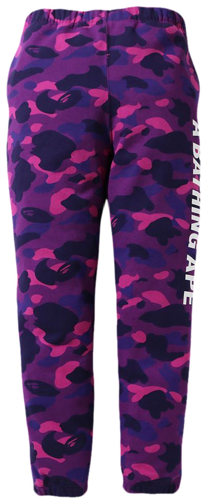 BAPE Color Camo Sweat Pants Purple