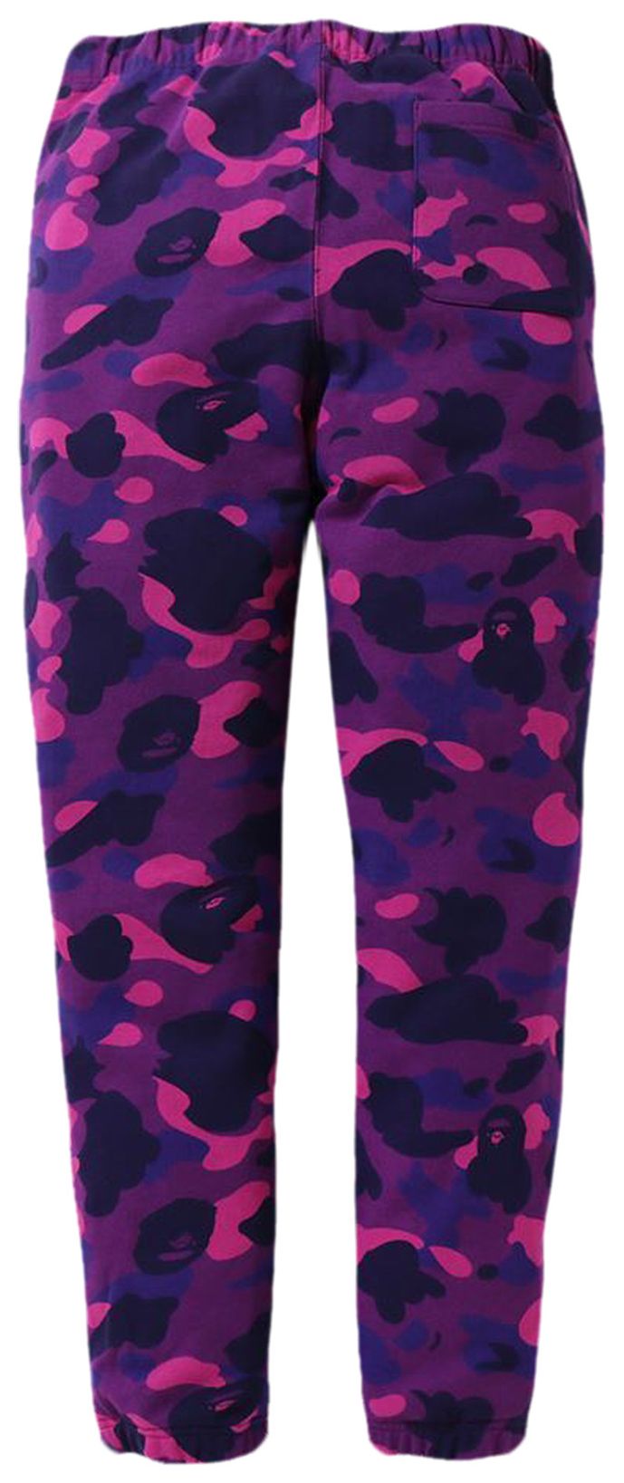 BAPE Color Camo Sweat Pants Purple