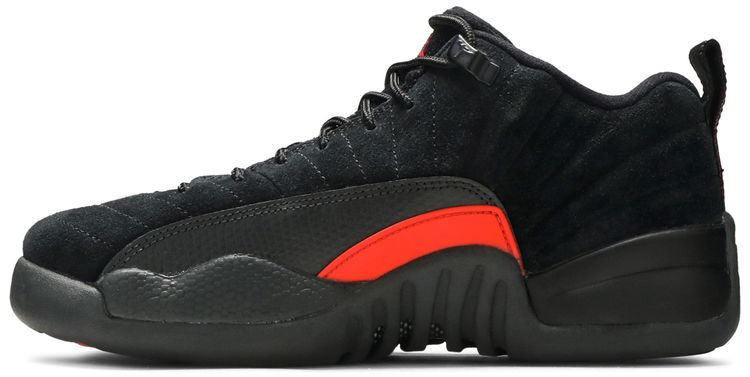 Air Jordan 12 Retro Low BG Black Max Orange