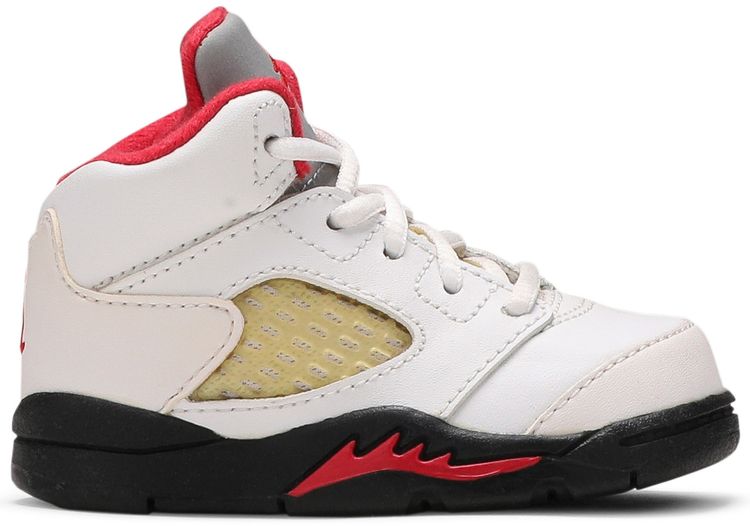 Air Jordan 5 TD White Fire Red 2013