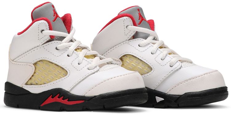 Air Jordan 5 TD White Fire Red 2013