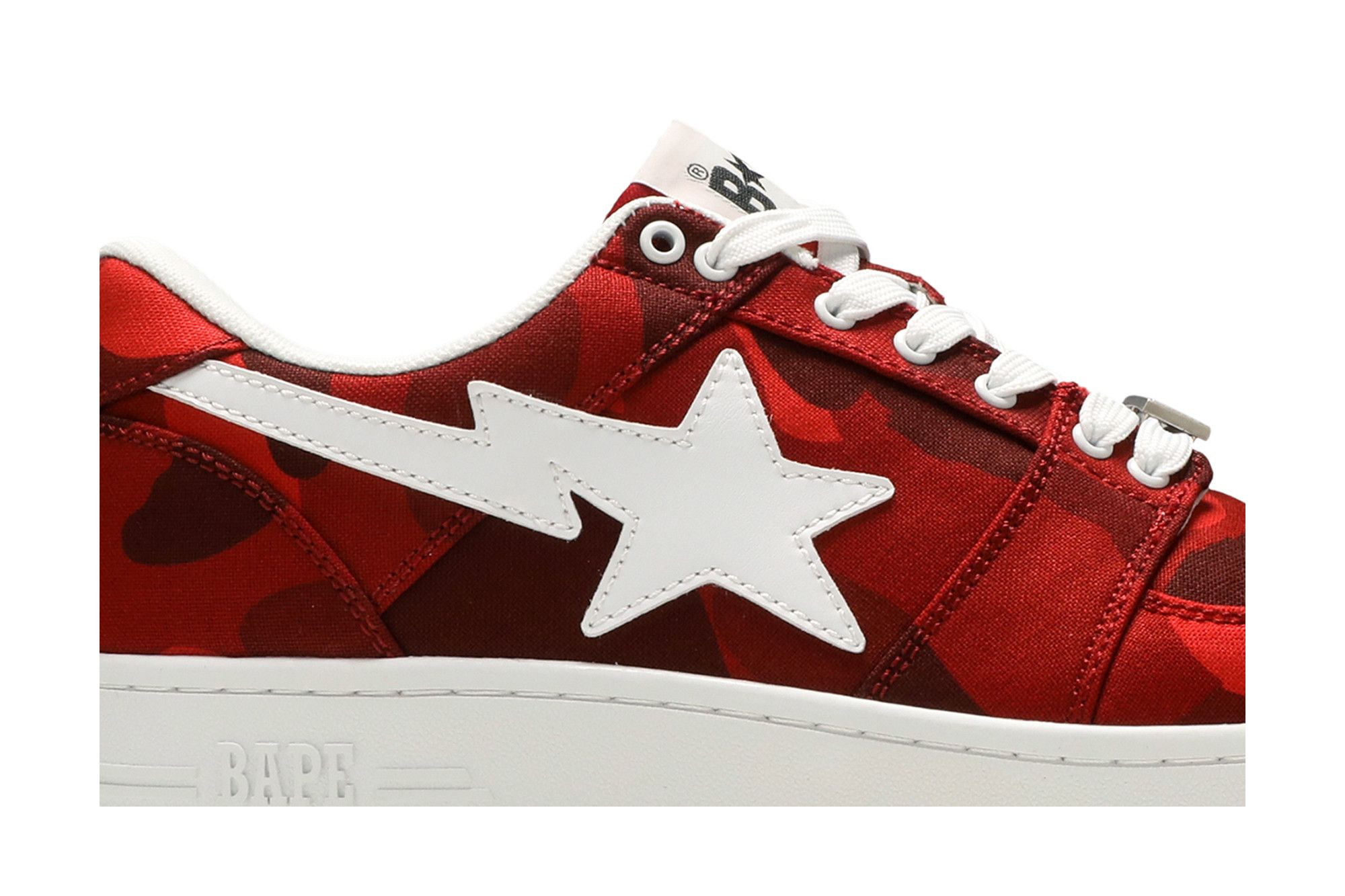 Size 10.5 Bapesta M2 Low Red Camo