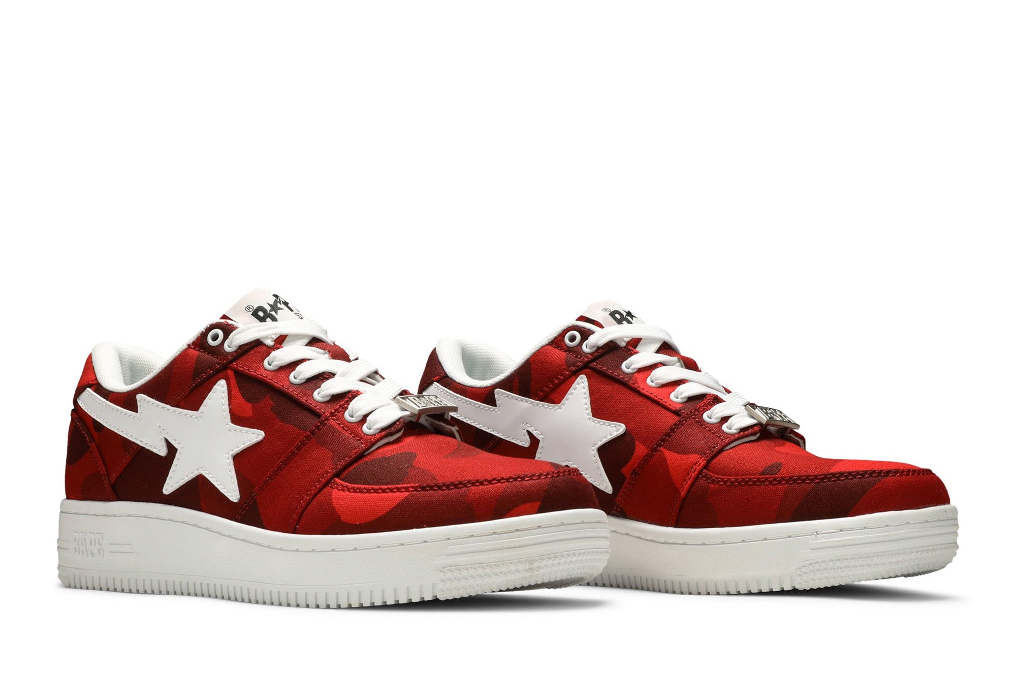 Size 10.0 Bapesta M2 Low 'Red Camo'