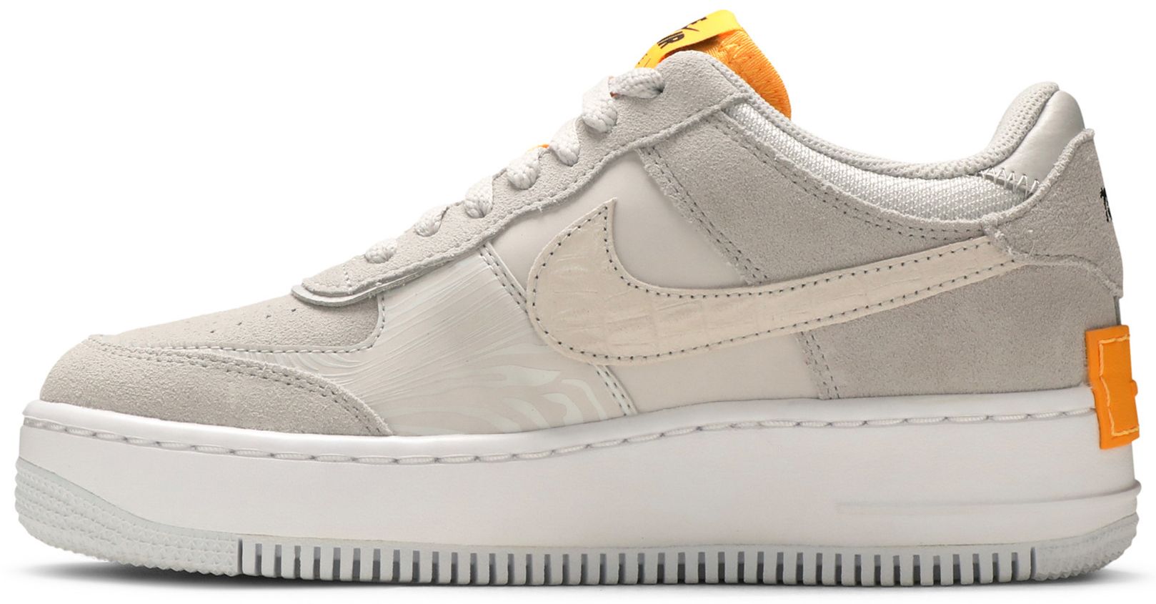 tan and orange air force ones