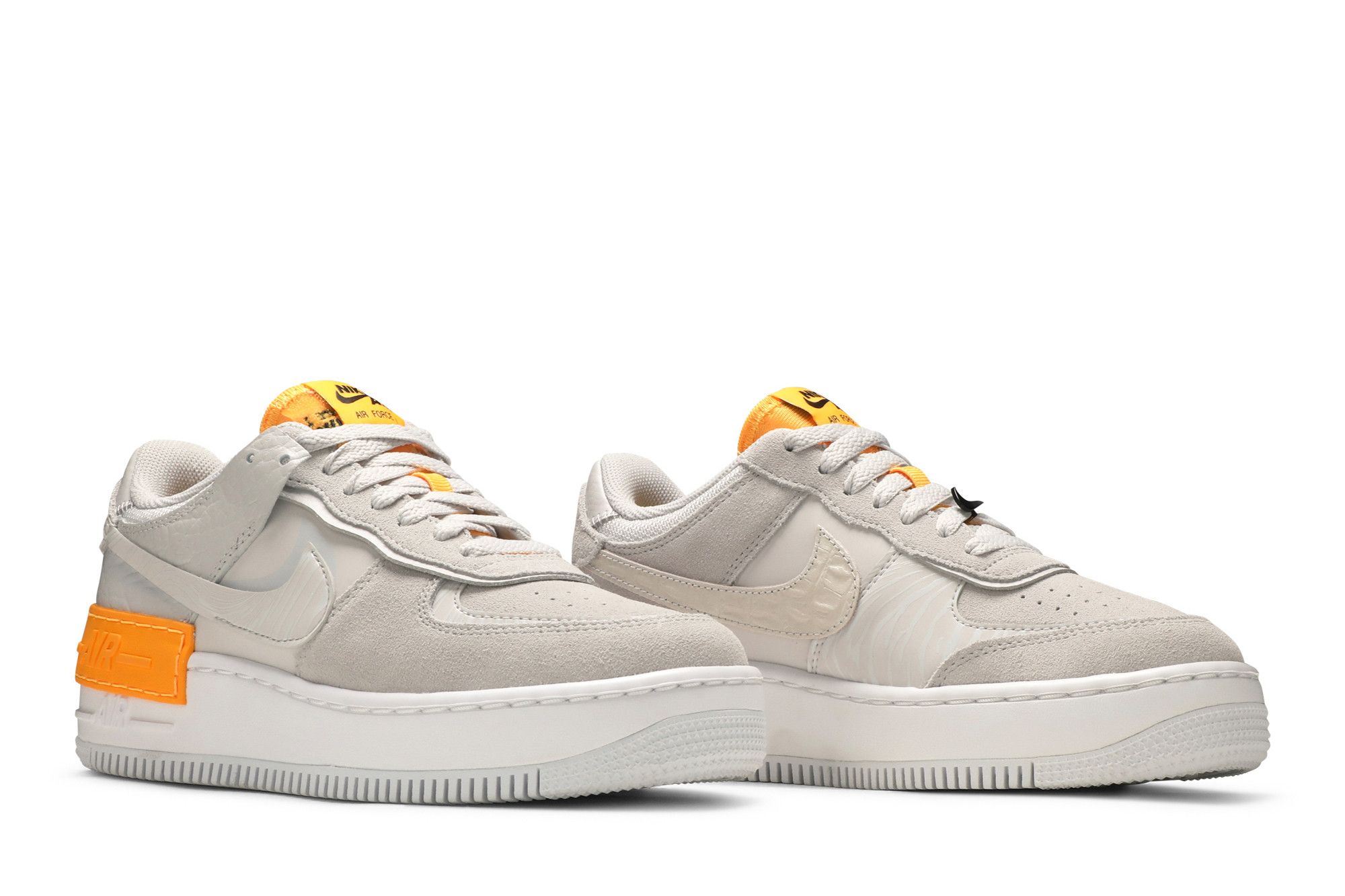 Buy Wmns Air Force 1 Shadow Tan Orange CU3446 001 GOAT