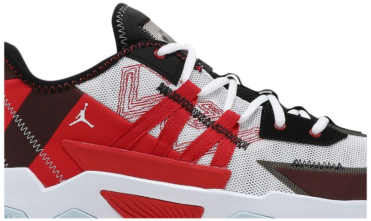 Air Jordan One Take 2 White University Red