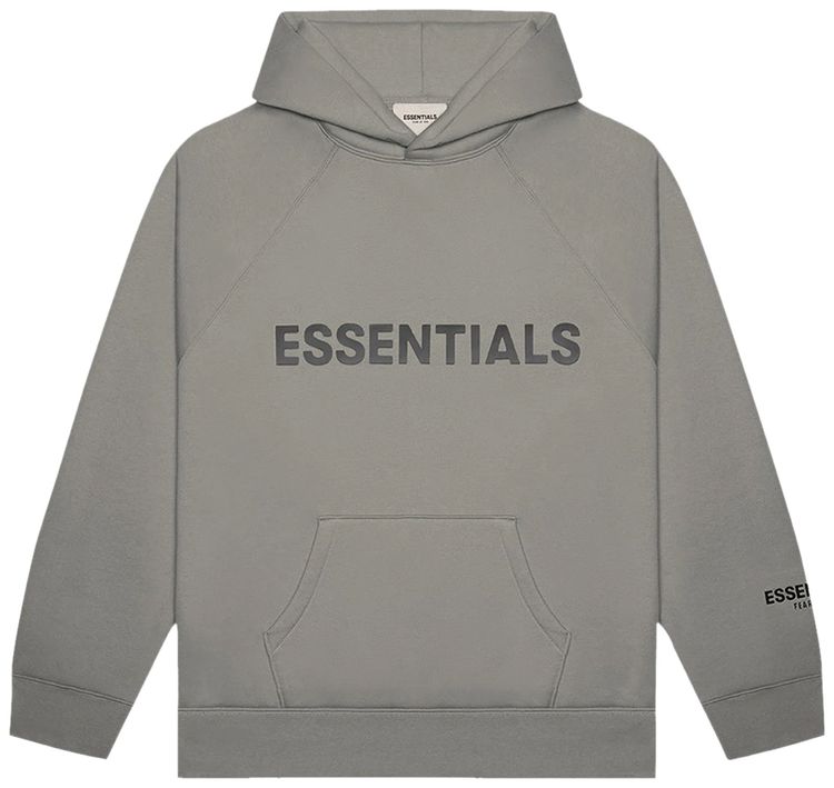 Fear of God Essentials Hoodie Cement