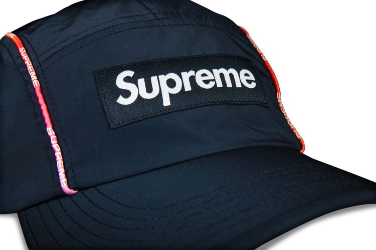 Supreme Gradient Piping Camp Cap Navy