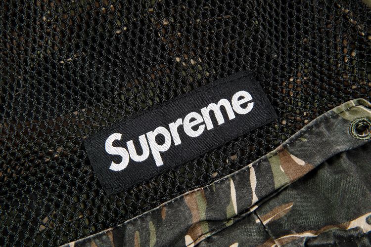 Buy Supreme Mesh Pocket Belted Cargo Pant 'Tigerstripe Camo