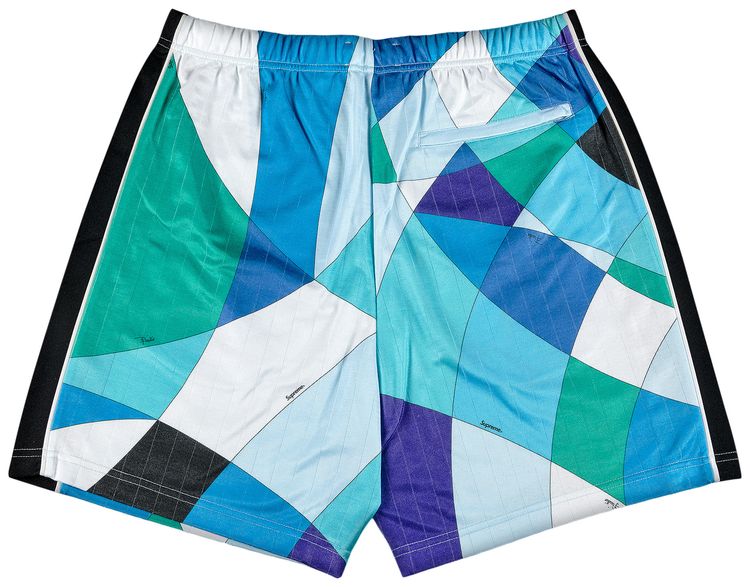 Supreme x Emilio Pucci Soccer Short Blue