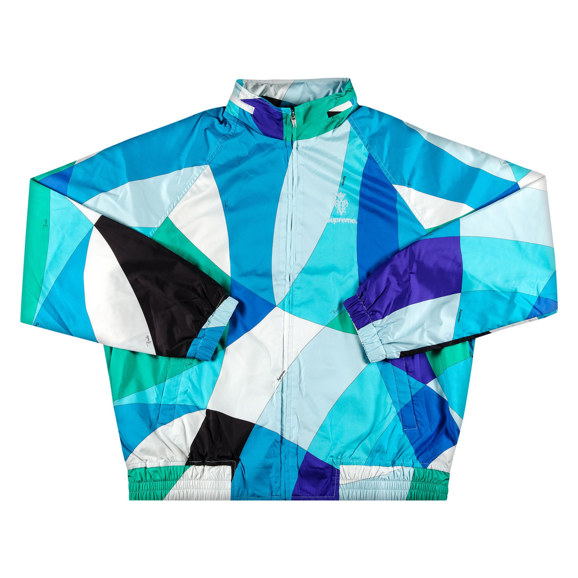 Achetez des Supreme x Emilio Pucci Sport Jacket Blue SS21J54 BLUE GOAT FR
