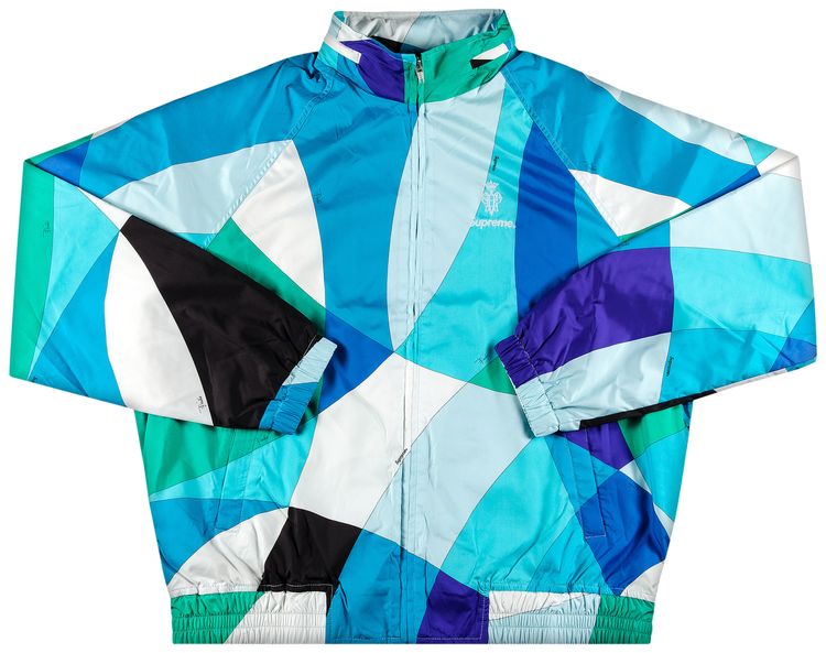 Supreme x Emilio Pucci Sport Jacket Blue