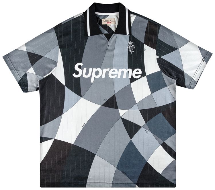 Supreme x Emilio Pucci Soccer Jersey Black