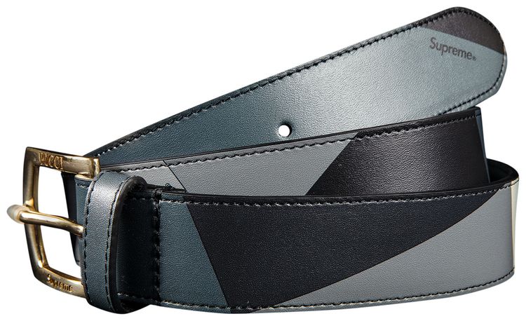 Supreme x Emilio Pucci Belt Black