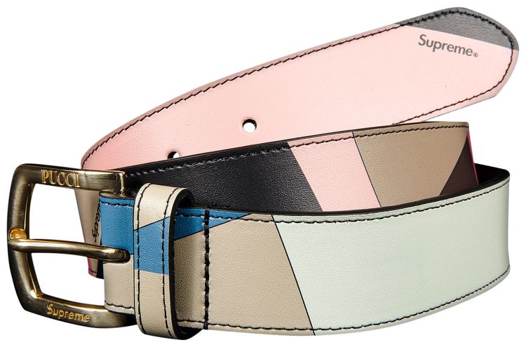 Supreme x Emilio Pucci Belt Dusty Pink