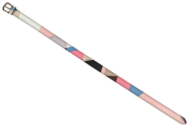Supreme x Emilio Pucci Belt Dusty Pink