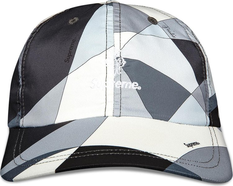 Supreme x Emilio Pucci 6 Panel Black