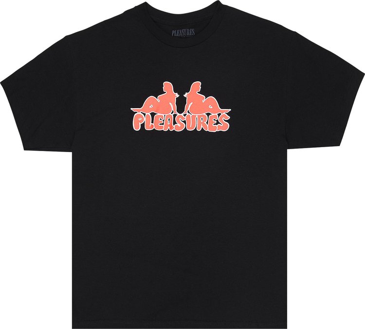 Pleasures Thicc Logo T Shirt Black