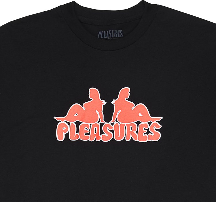 Pleasures Thicc Logo T Shirt Black