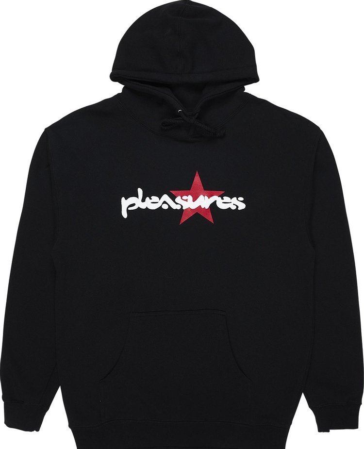 Pleasures Vibration Hoodie Black