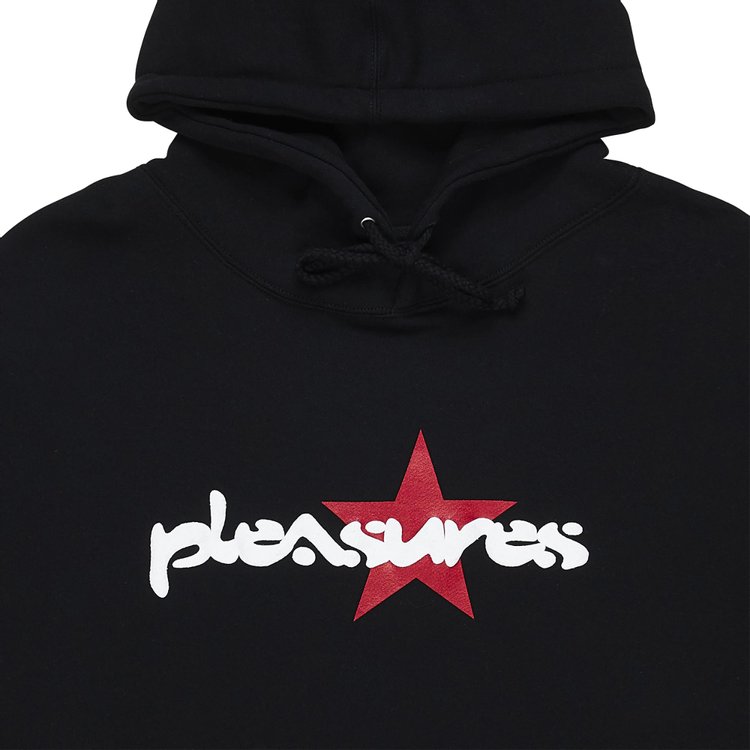 Pleasures Vibration Hoodie Black