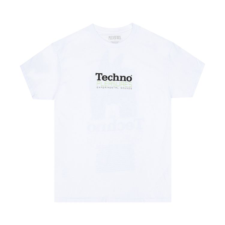 Pleasures Techno T Shirt White